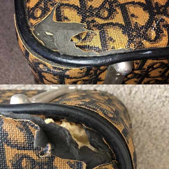 Vintage authentic Christian Dior suitcase - Picture 15 of 16